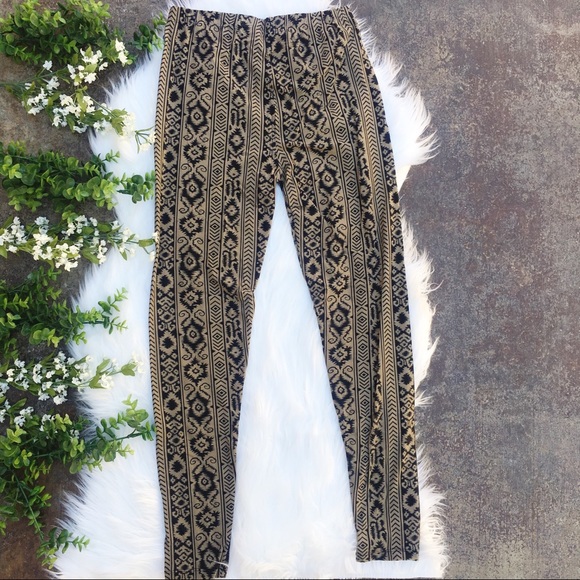 Pants - Tribal Print Leggings